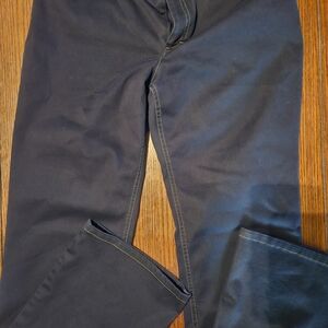 T Tahari Women's Dark Blue Straight Jeans